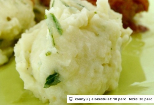Fokhagymás krumplipüré
