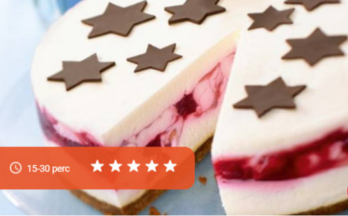 Márványos mascarpone torta
