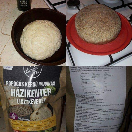 Szafi Free Ropogós kérgű hajdinás házikenyér