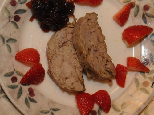 Libamáj terrine