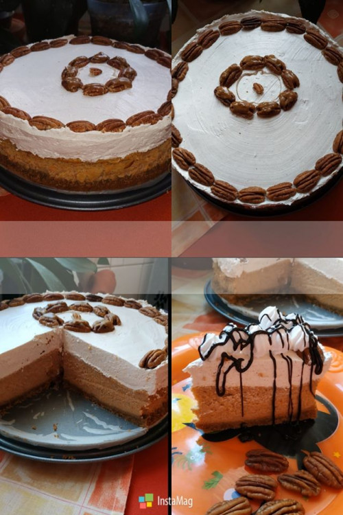 Sütőtökös Sajttorta Fűszeres Keksszel