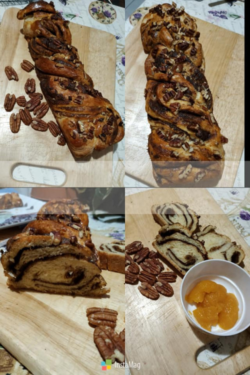 Fahéjas-Pekándiós Babka