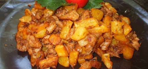 Brassói aprópecsenye csirkéből