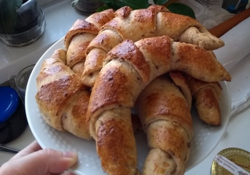 Magos sós kifli