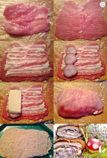 Parasztos cordon bleu