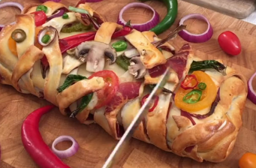 Pizza töltött másképp