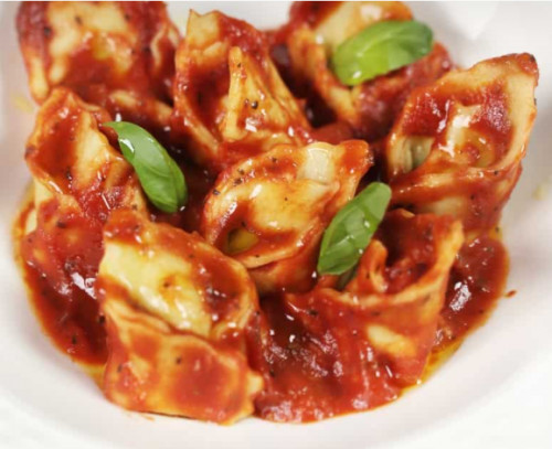 Ricottával töltött házi tortellini