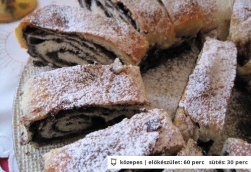 Zalai kelt rétes recept