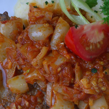(dinsztelt hús)Petőfi szelet