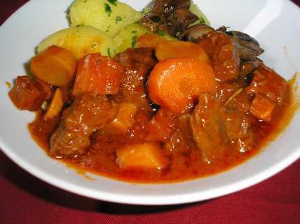 Burgundi marharagu.