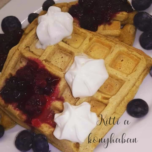 Zabpehelylisztes gofri