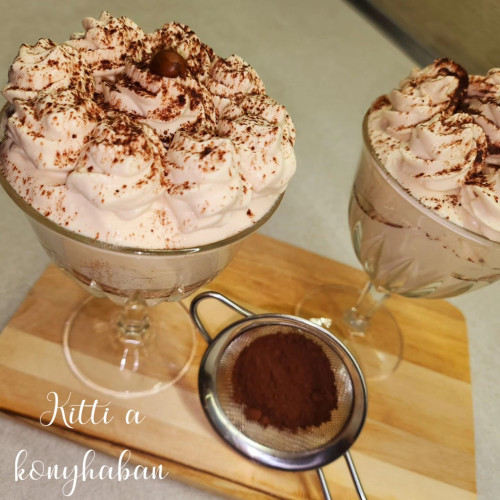 Tiramisu pohárkrém