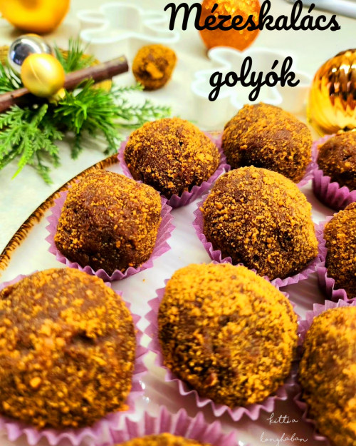 Mézeskalács golyók