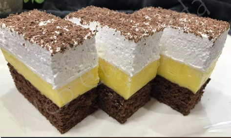 Amerikai krémes / Creamy pudding square