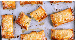 Spenótos feta sajtos rétes
