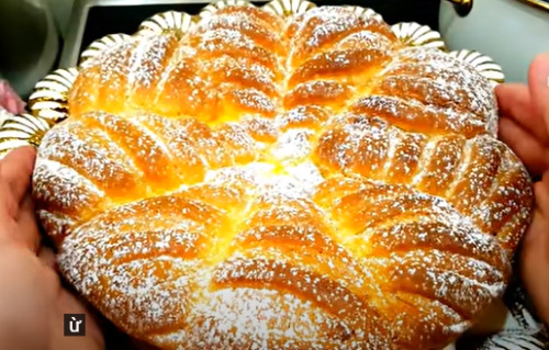 Túrós pite puha zsemle
