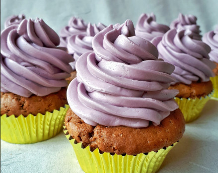 Csokis áfonyás muffin