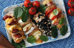 Görög Hasselback-csirkemell