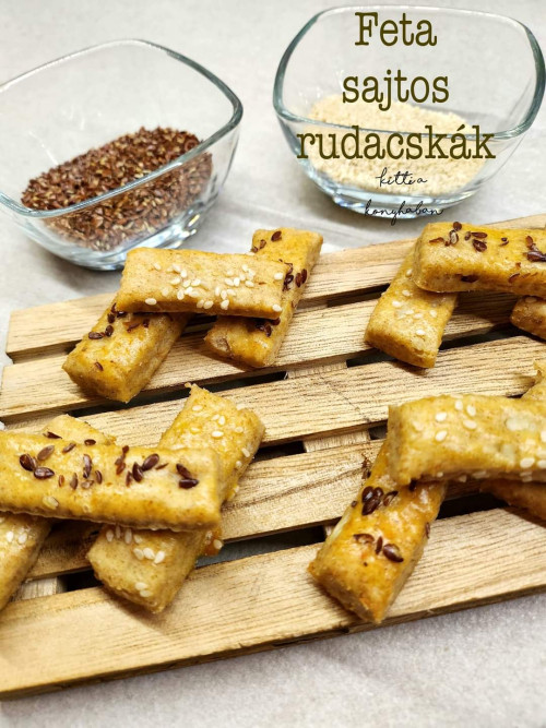 Feta sajtos rudacskák