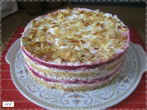 Apfel-Kirsch-Keks-Traum-Torte