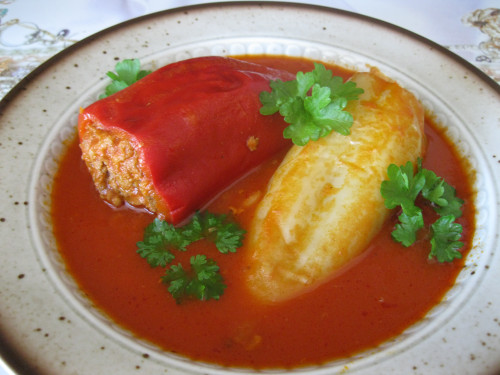 Töltött paprika