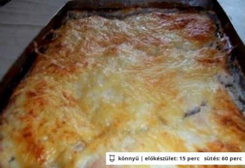 Tejfölös-mustáros tepsis csirkemell recept