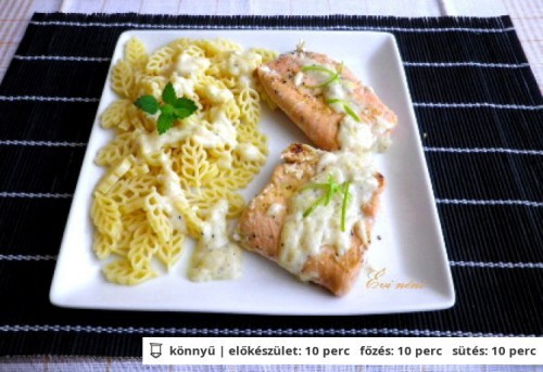 Citromos-gyömbéres lazac recept